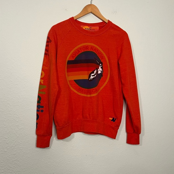 Aviator Nation Sweaters - Aviation Nation Malibu crew sweater XS
